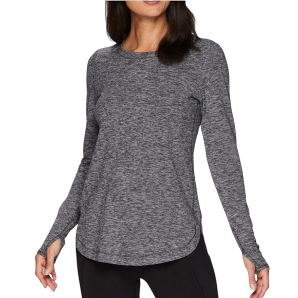 Women’s ATHLETA Uptempo long sleeve top- Heather grey. Size Small - Picture 1 of 8